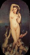 Jean-Auguste Dominique Ingres Love and beautiful goddess oil painting